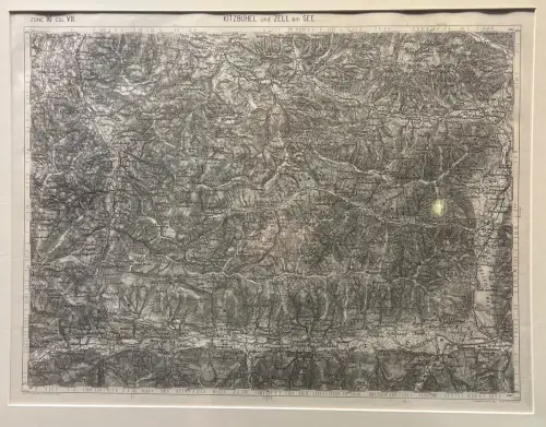 Kitzbühel und Zell am See. Zone 16 col VII. [Geologische Spezialkarte]. REITMAYE