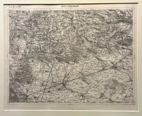 Untergänserndorf Zone 12 col XV. HÖLLER - BERGER