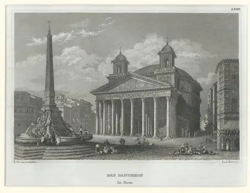 Das Pantheon in Rom.