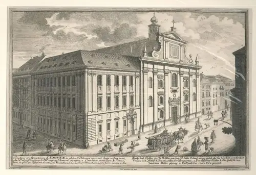 Kirche und Closter der H. UIrsula von de JJ. dieses Ordens aufgerichtet als sie 