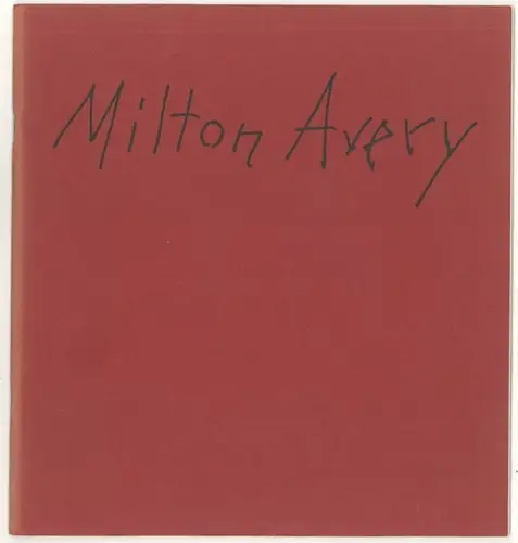 Milton Avery - My Wife Sally, My Daughter March (Grace Borgenicht Gallery, New Y