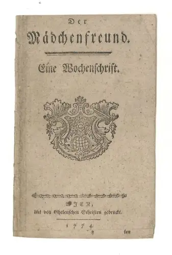 Der Mädchenfreund. Eine Wochenschrift.