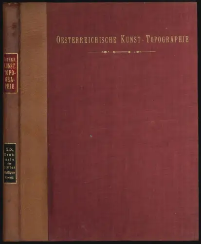 Die Denkmale des Stiftes Heiligenkreuz. Unter Mitarbeit v. Karl Grossman 1160-25