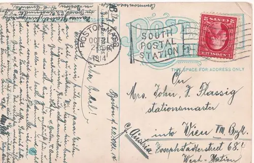 Greetings from Boston.