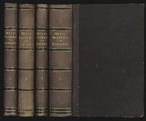 Die Geschichte der Deutschen. [... ] fortgesetzt bis auf die Gegenwart von W. Zi