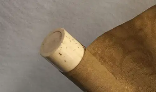 Flower and calligraphy.