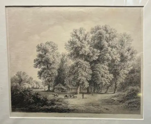 Eine Parthie aus dem Prater naechst Wien. STEINFELD, Franz.