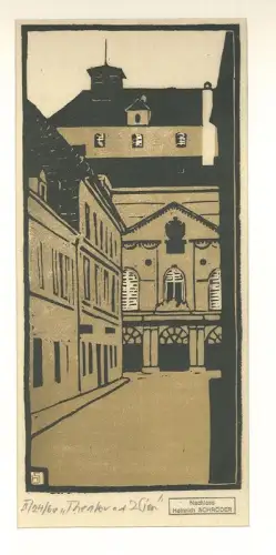 Theater an der Wien. SCHRÖDER, Heinrich (1881-1942)