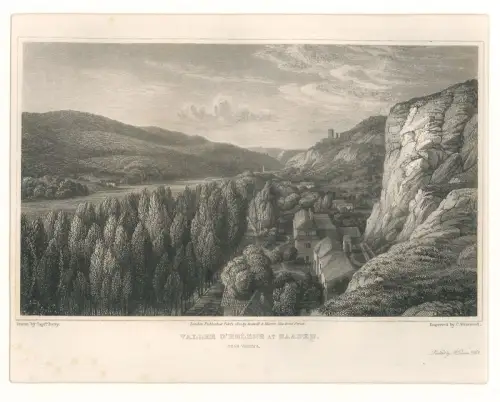 Vallee d`Helene at Baden. Near Vienna. BATTY, Capt. - WESTWOOD, C.