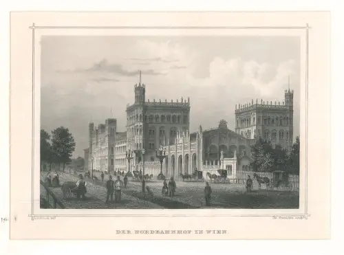 Der Nordbahnhof in Wien. ROHBOCK, L. - STEINICKEN; Chr.