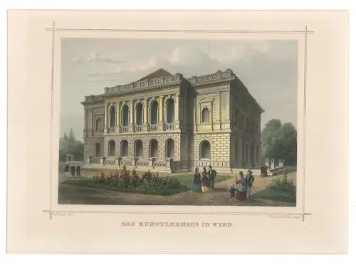 Das Künstlerhaus in Wien. PERLBERG - ROHRICH, C.