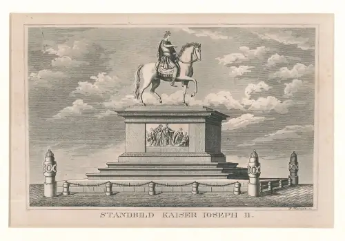 Standbild Kaiser Joseph II. NEUBAUER.