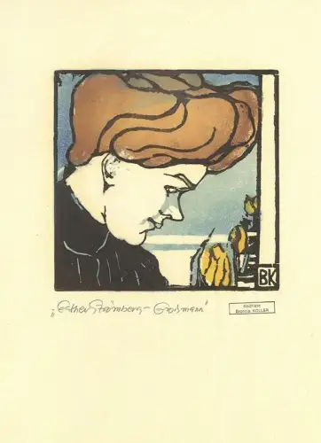Ester Strömberg-Großmann. KOLLER-PINELL, Broncia (1863-1934).