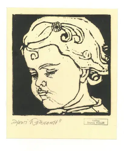 Hansi Wilbrandt. KOLLER-PINELL, Broncia (1863-1934).