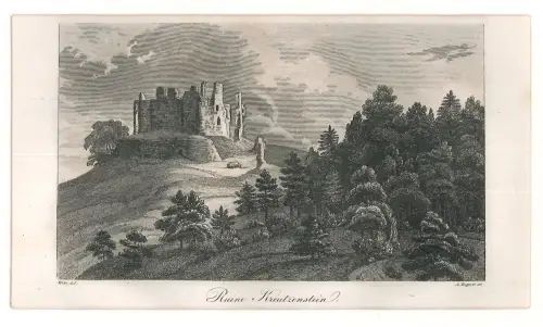 Ruine Kreutzenstein. WETT, Johann. - BOGNER, Anton.