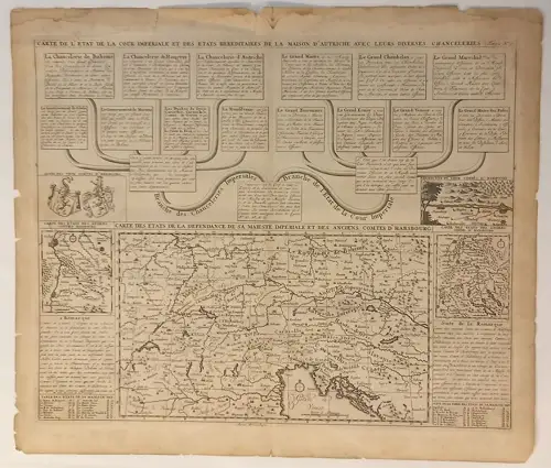 Carte de letat de la cour imperiale et des etats hereditaires de la maison dAu