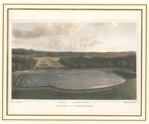 Gardens of Schönbrunn. BATTY, Capt. - HOBSON, H. 0328-26