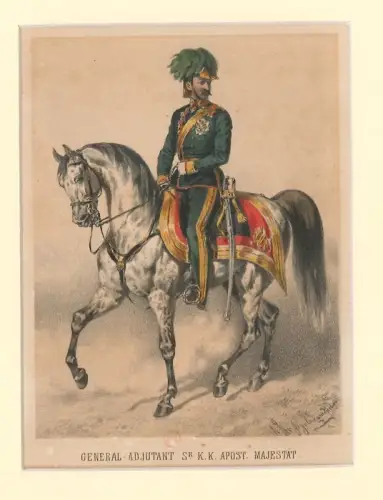 General-Adjutant Sr. K.K. Apost. Majestät. STRASSGSCHWANDTNER, A[nton].