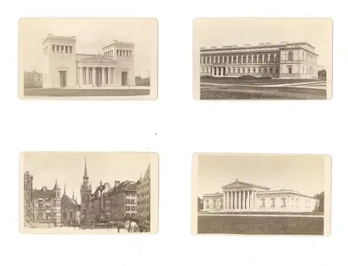 [Marienplatz-Alte Pinakothek-Glyptothek-Propyläen]