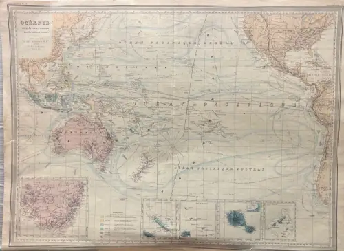 Océanie. Dressée par A. H. Dufour. Gravée par Ch. Dyonnet DUFOUR, Auguste H(enri