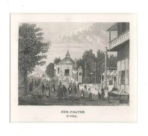 Der Prater in Wien.