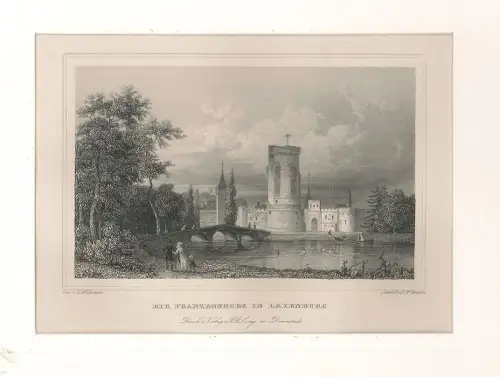 Die Franzensburg bei Laxenburg. WILLMANN, E.