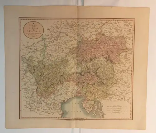 A New Map of the Circle of Austria, from the latest Authorities. CARY, J 0405-26