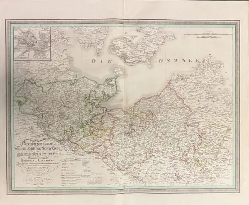 Die Großherzogthümer Mecklenburg-Schwerin und Mecklenburg Strelitz, den Herzogth