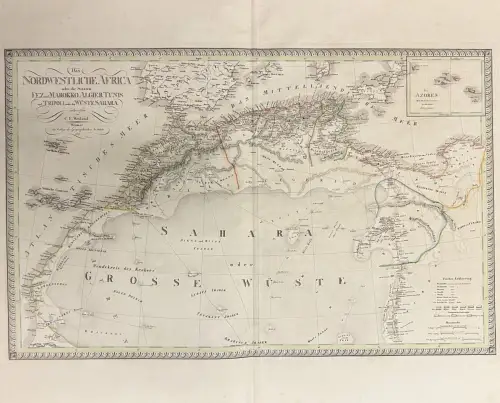 Das Nordwestliche Africa oder die Staaten Fez und Marokko, Algier, Tunis und Tri