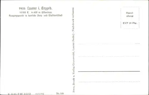 Lauter Schwarzenberg Erzgebirge Lauter Sachsen  * / Lauter Sachsen /Erzgebirgskreis LKR