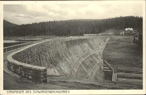 Schwarzenbachtalsperre Schwarzenbachtalsperre Staumauer x / Forbach /Rastatt LKR