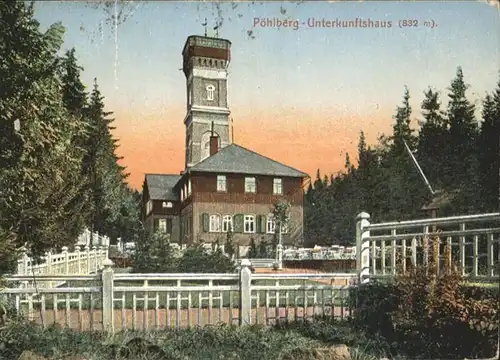 Poehlberg Poehlberg Unterkunftshaus x / Annaberg /Erzgebirgskreis LKR