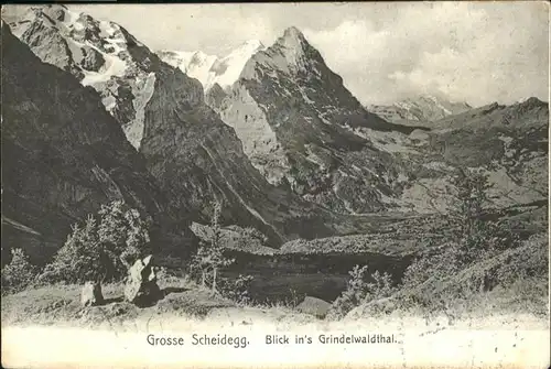 Grosse Scheidegg Grindelwaldthal / Scheidegg, Grosse /Rg. Meiringen