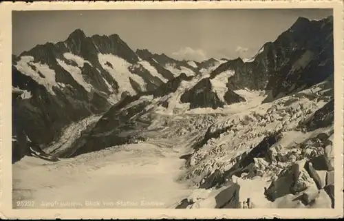 Jungfraubahn  / Jungfrau /Rg. Finsteraarhorn