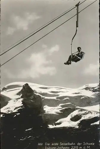 Jochpass Sesselbahn / Jochpass /Rg. Engelberg