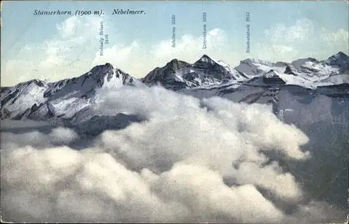 Stanserhorn Nebelmeer / Stanserhorn /Rg. Alpnach