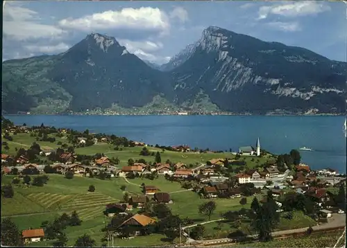 Faulensee Sigriswiler Rothorn Niederhorn Thunersee / Faulensee /Bz. Niedersimmental