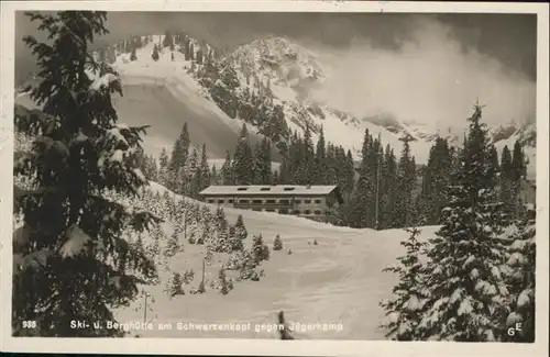 Schwarzenkopf Jaegerkamp Berghuette / Schliersee /Miesbach LKR