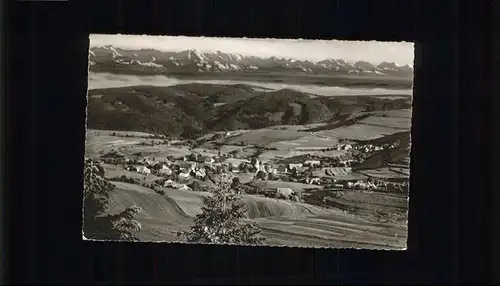 Gersbach Schopfheim Fliegeraufnahme  / Schopfheim /Loerrach LKR