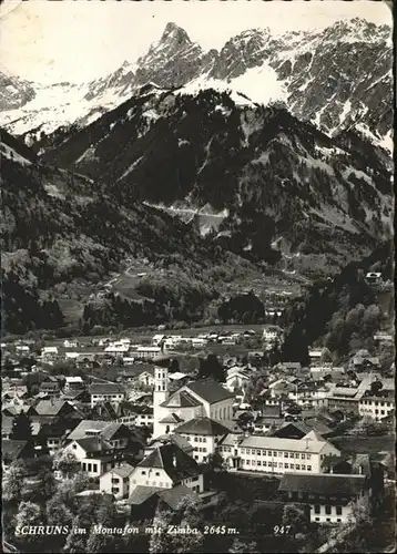 Schruns Vorarlberg Zimba / Schruns /Bludenz-Bregenzer Wald