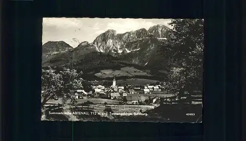 Abtenau Tennengebirge Salzburg / Abtenau /Salzburg und Umgebung