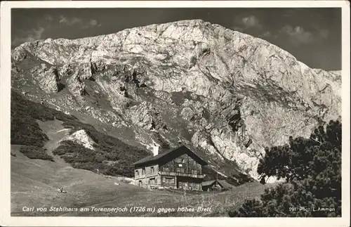 Hohes Brett Carl von Stahlhaus Torennerjoch / Berchtesgaden /Berchtesgadener Land LKR