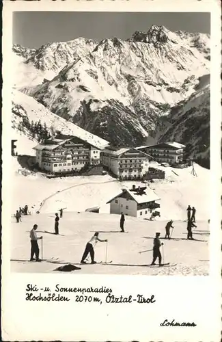 Soelden Ski / Soelden oetztal Tirol /Tiroler Oberland