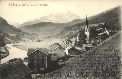 Soelden Oetztal Noederkogel / Soelden oetztal Tirol /Tiroler Oberland