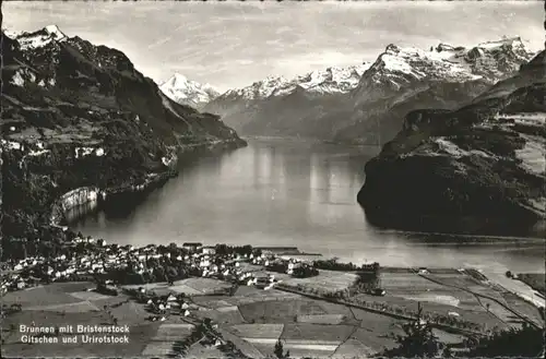 Brunnen SZ Bristenstock Gitschen Urirotstock * / Brunnen /Bz. Schwyz