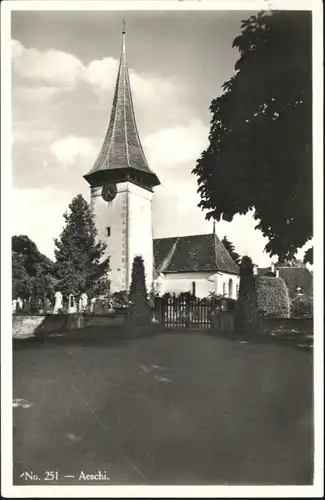 Aeschi Spiez Aeschi Spiez Kirche * / Aeschi Spiez /Bz. Frutigen