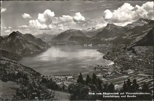 Ennetbuergen Ennetbuergen Buochs Vierwaldstaettersee x / Ennetbuergen /Bz. Nidwalden