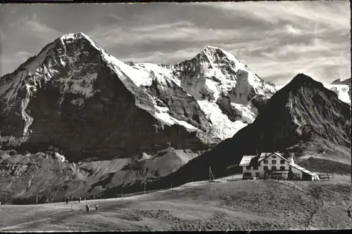 Maennlichen Maennlichen Eiger Moench Lauberhorn * / Maennlichen /Rg. Grindelwald