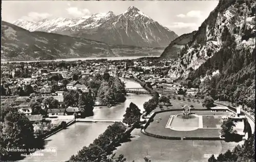 Unterseen Unterseen Niesen Bruecke * / Unterseen /Bz. Interlaken