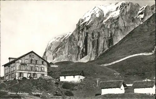 Grosse Scheidegg Grosse Scheidegg Wellhorn * / Scheidegg, Grosse /Rg. Meiringen